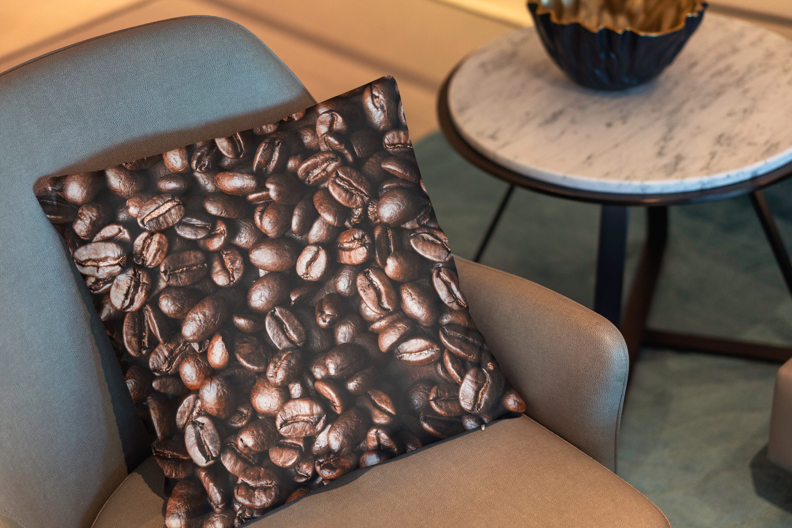 Kissen: Coffee beans – Bild 3