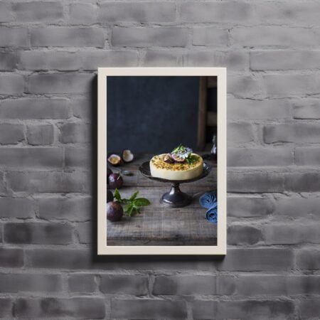 Poster: Passion flower cake