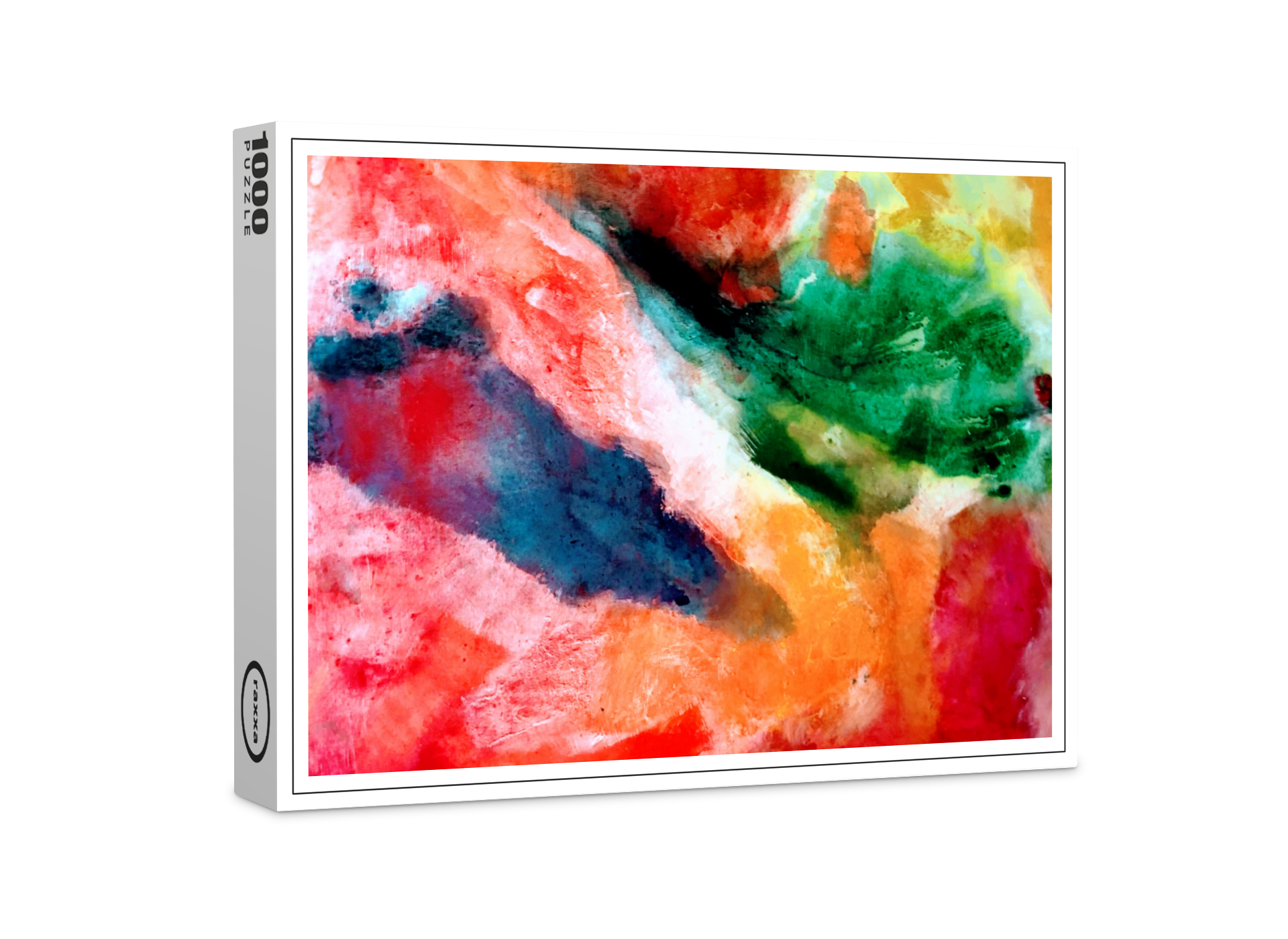 raxxa Premium-Puzzle: Abstrakte Komposition