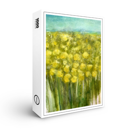 raxxa Premium-Puzzle: Tulipan amarillo
