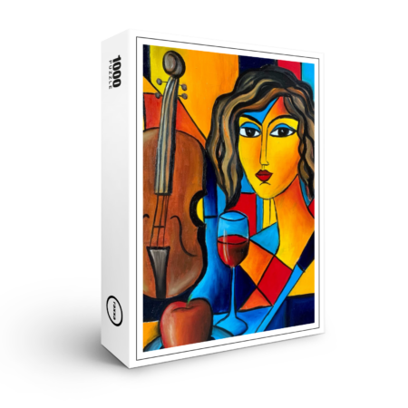 raxxa Premium-Puzzle: Lunch with Colors