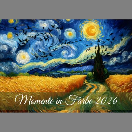 raxxa Premium-Monatskalender Momente in Farbe 2026