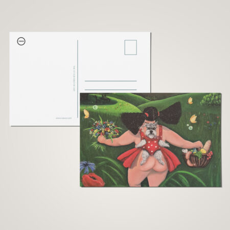 raxxa Postkarte: Alpenglück a.d. R. WeibsBild