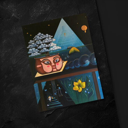 raxxa Postkarte: Metamorphose a.d.R. WELTEN