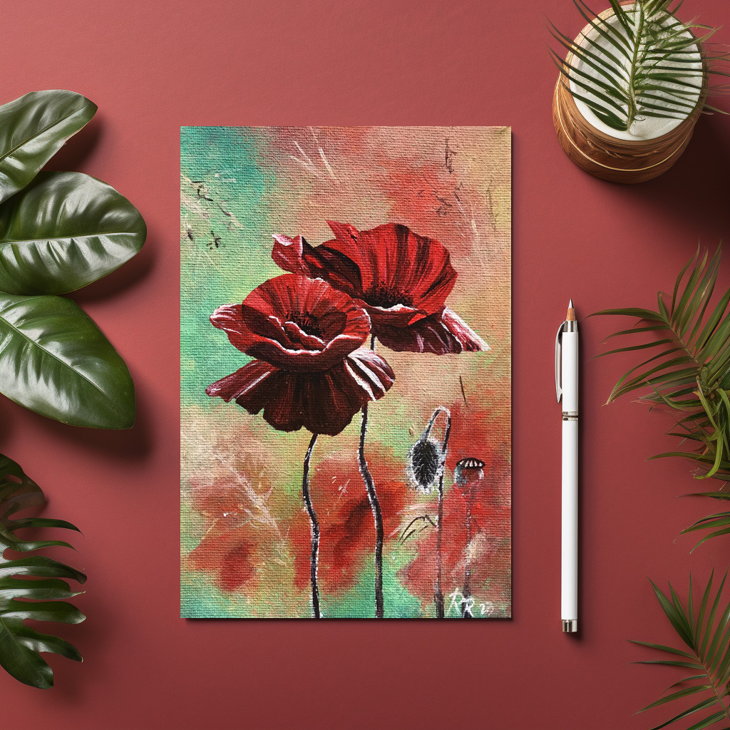 raxxa Postkarte: Sommermohn