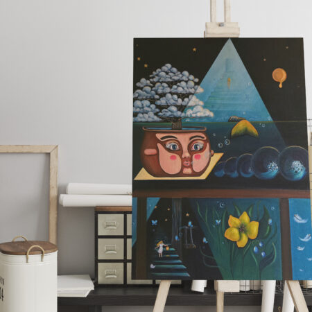 raxxa Canva: Metamorphose a.d.R. WELTEN