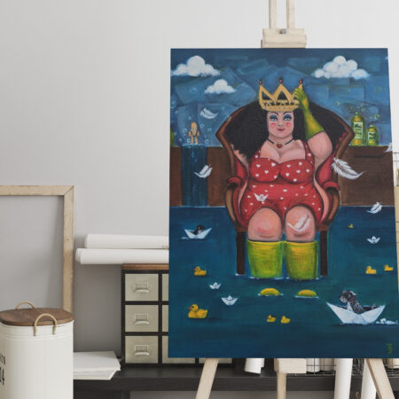 raxxa Canva: Royal Verträumt a. d. R. WeibsBild