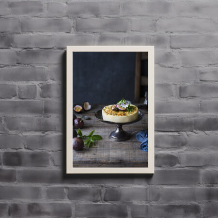 Poster: Passion flower cake