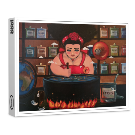 raxxa Premium-Puzzle: Hausgemacht a.d.R. WeibsBild