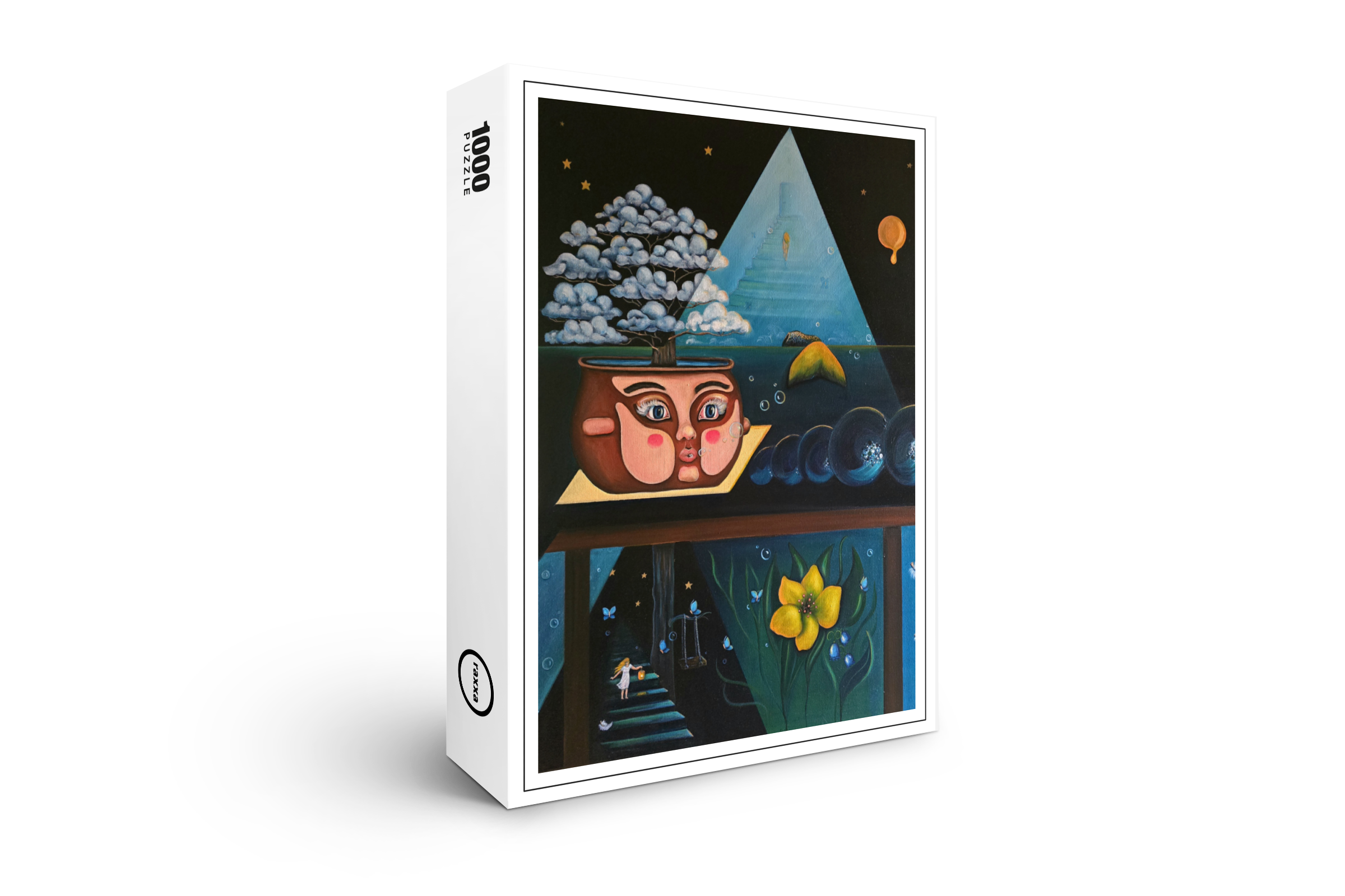 raxxa Premium-Puzzle: Metamorphose a.d.R. WELTEN