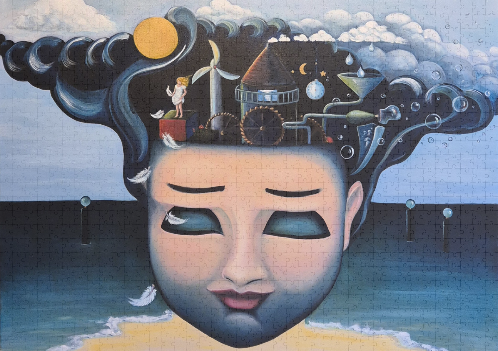 raxxa Premium-Puzzle: Traum Fabrik – Bild 2