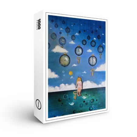 raxxa Premium-Puzzle: Relativität der Zeit