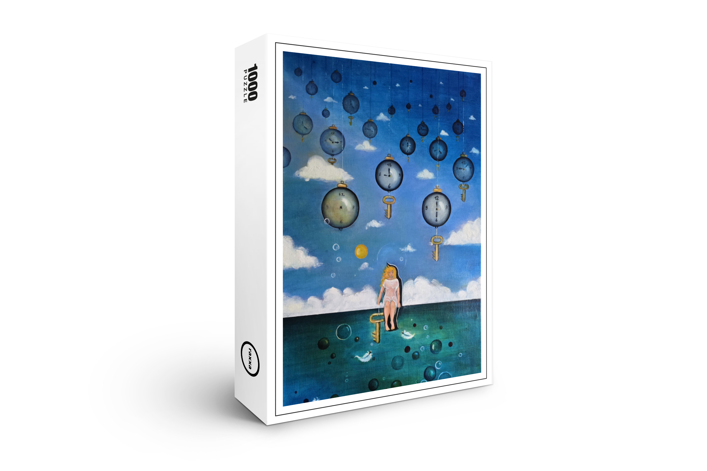 raxxa Premium-Puzzle: Relativität der Zeit