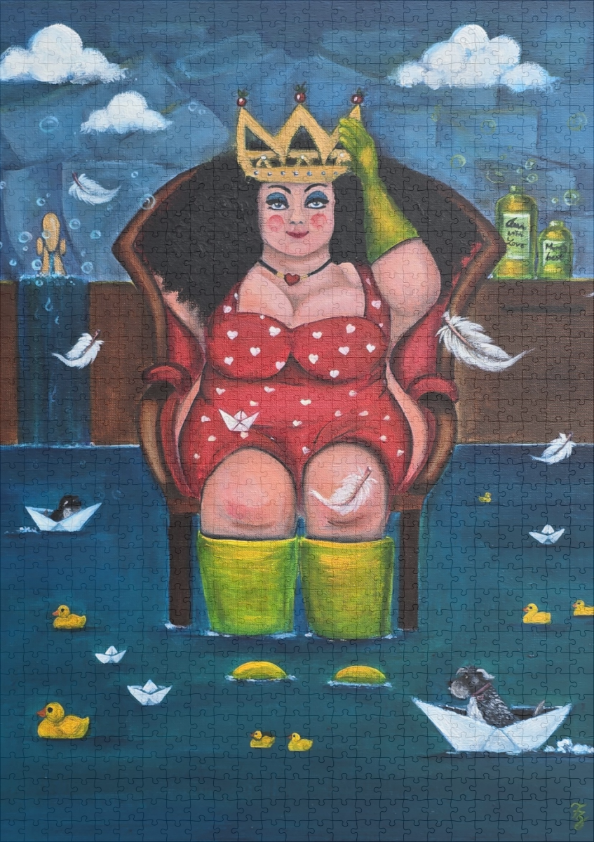 raxxa Premium-Puzzle: Royal Verträumt a. d. R. WeibsBild – Bild 2